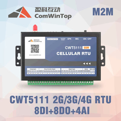 Chine 9 - Internet de C.C 28V de contrôleur du passage GPRS RTU de choses avec 8Di 8Do 4Ai fournisseur
